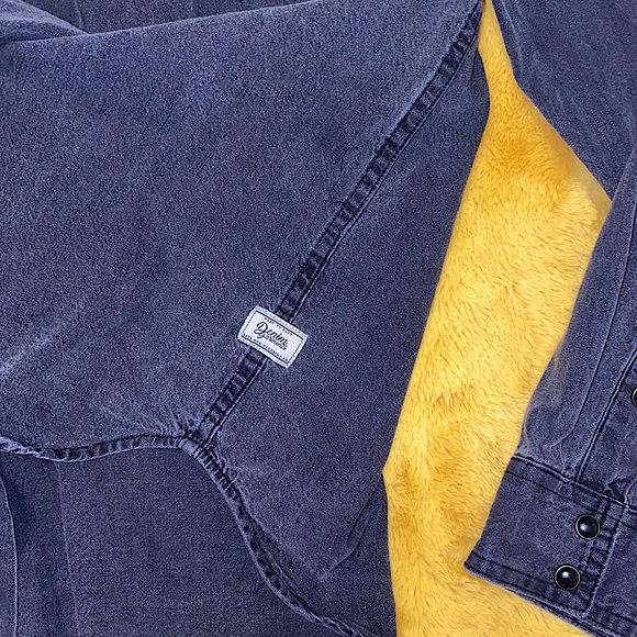 ZARA MAN BLACK DENIM BUTTON DOWN - Picture 5 of 5